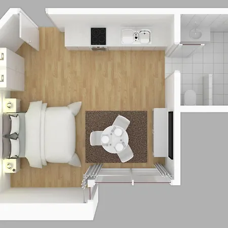 Moderne Neue Zum Wohlfuehlen Im Boardinghouse Bed & Butter *