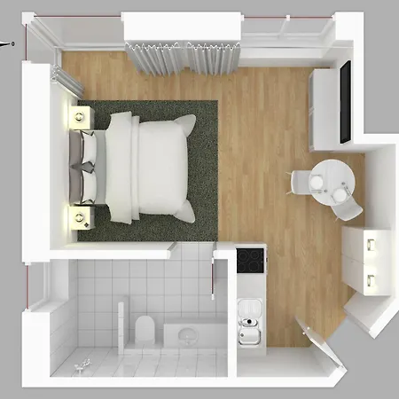 Moderne Neue Zum Wohlfuehlen Im Boardinghouse Bed & Butter * Hasbergen