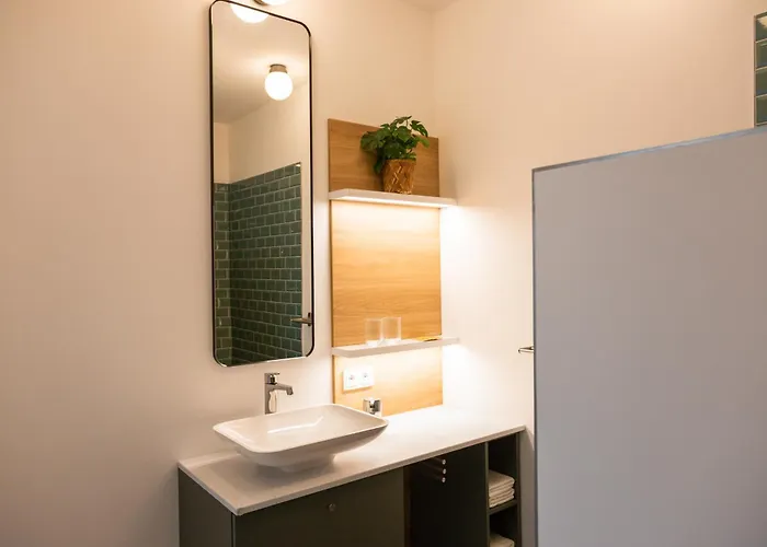 Moderne Neue Zum Wohlfuehlen Im Boardinghouse Bed & Butter Апартаменты Hasbergen