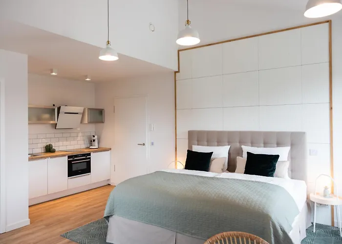 Moderne Neue Zum Wohlfuehlen Im Boardinghouse Bed & Butter Апартаменты Hasbergen