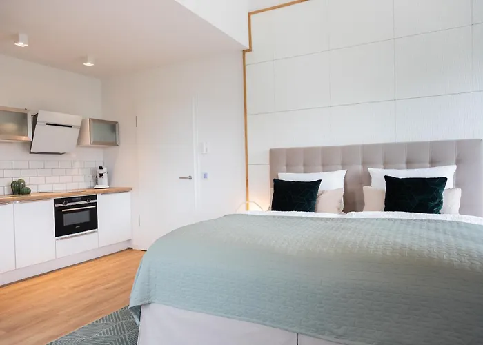 Moderne Neue Zum Wohlfuehlen Im Boardinghouse Bed & Butter Апартаменты Hasbergen
