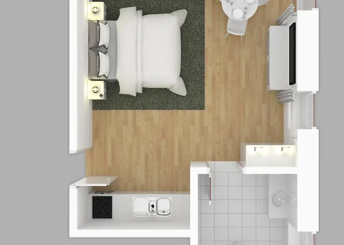 Moderne Neue Zum Wohlfuehlen Im Boardinghouse Bed & Butter Апартаменты *
