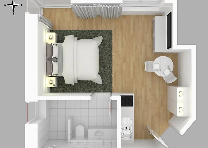 Moderne Neue Zum Wohlfuehlen Im Boardinghouse Bed & Butter * Hasbergen